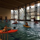 Rolletraining im Schwimmbad